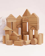 Cuburi din lemn, Le Toy Van, 60 piese, 12 luni+