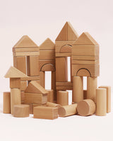 Cuburi din lemn, Le Toy Van, 60 piese, 12 luni+