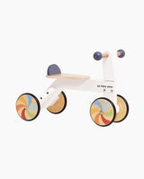 Bicicleta din lemn, Le Toy Van, Ride on Rainbow, 4 roti, 18 luni +