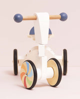 Bicicleta din lemn, Le Toy Van, Ride on Rainbow, 4 roti, 18 luni +