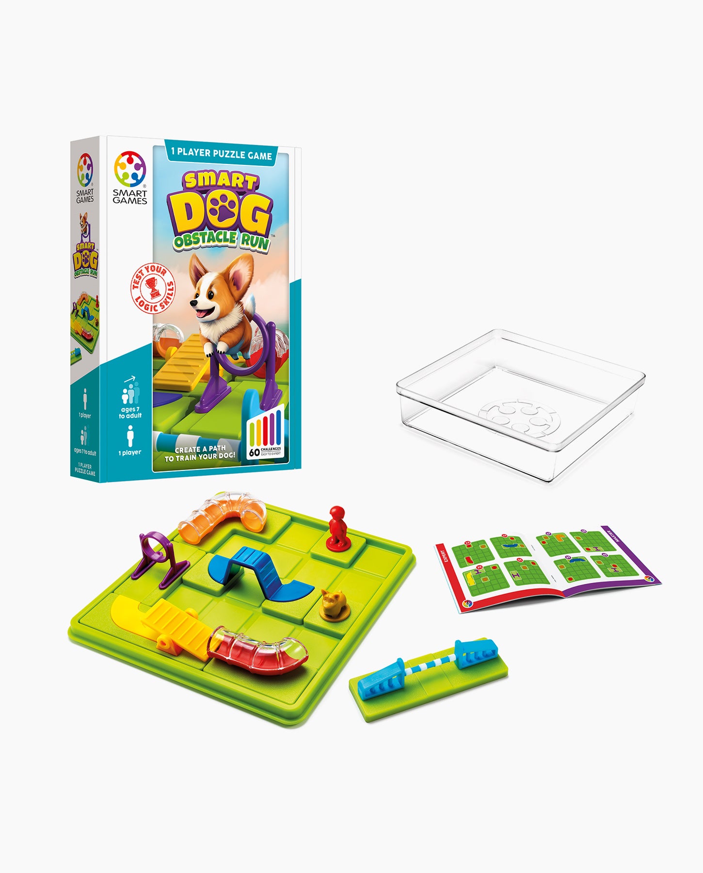 Joc puzzle educativ, Smart Games, Samrt Dog, 60 provocari