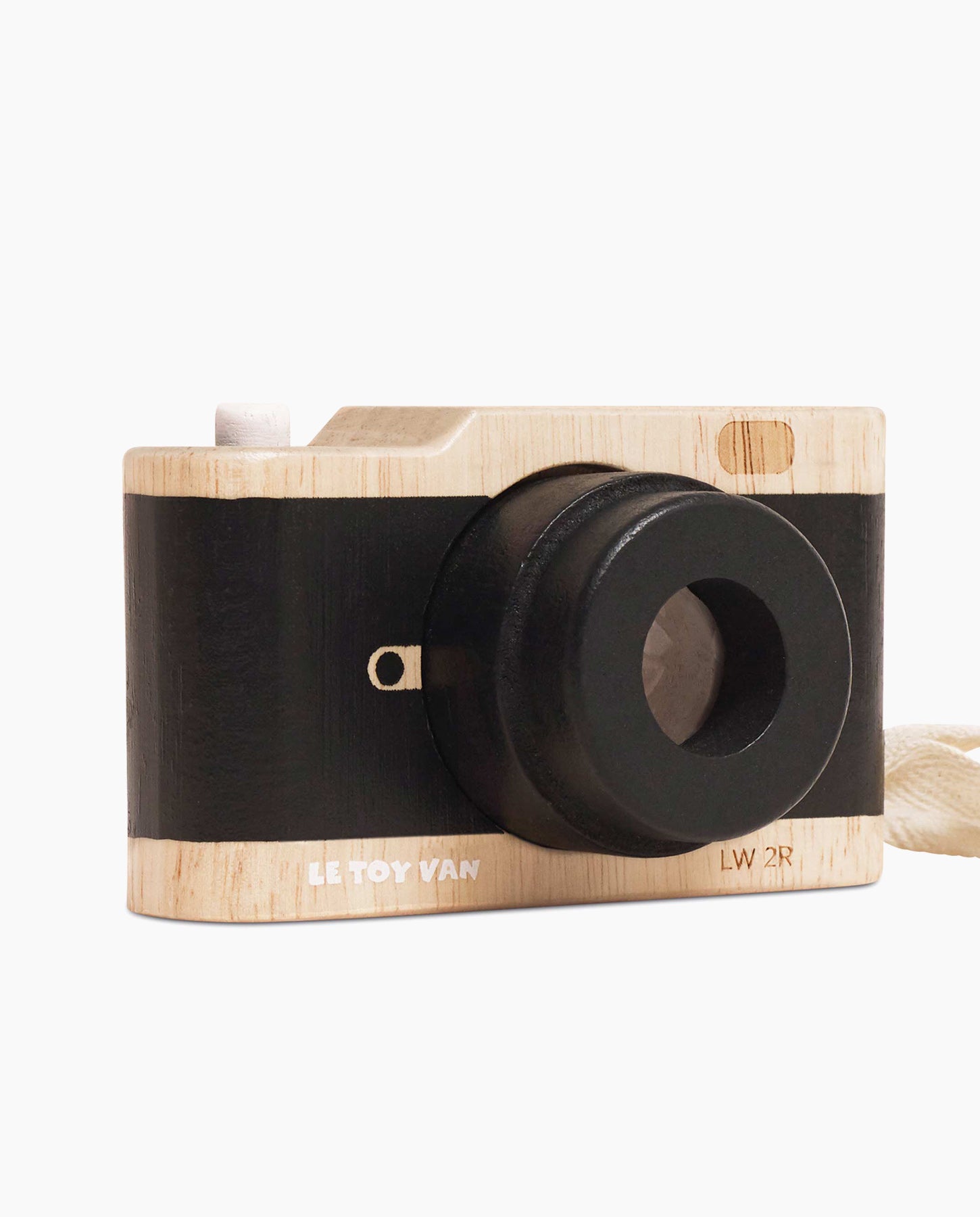 Aparat foto din lemn, Le Toy Van, negru, 3 ani+