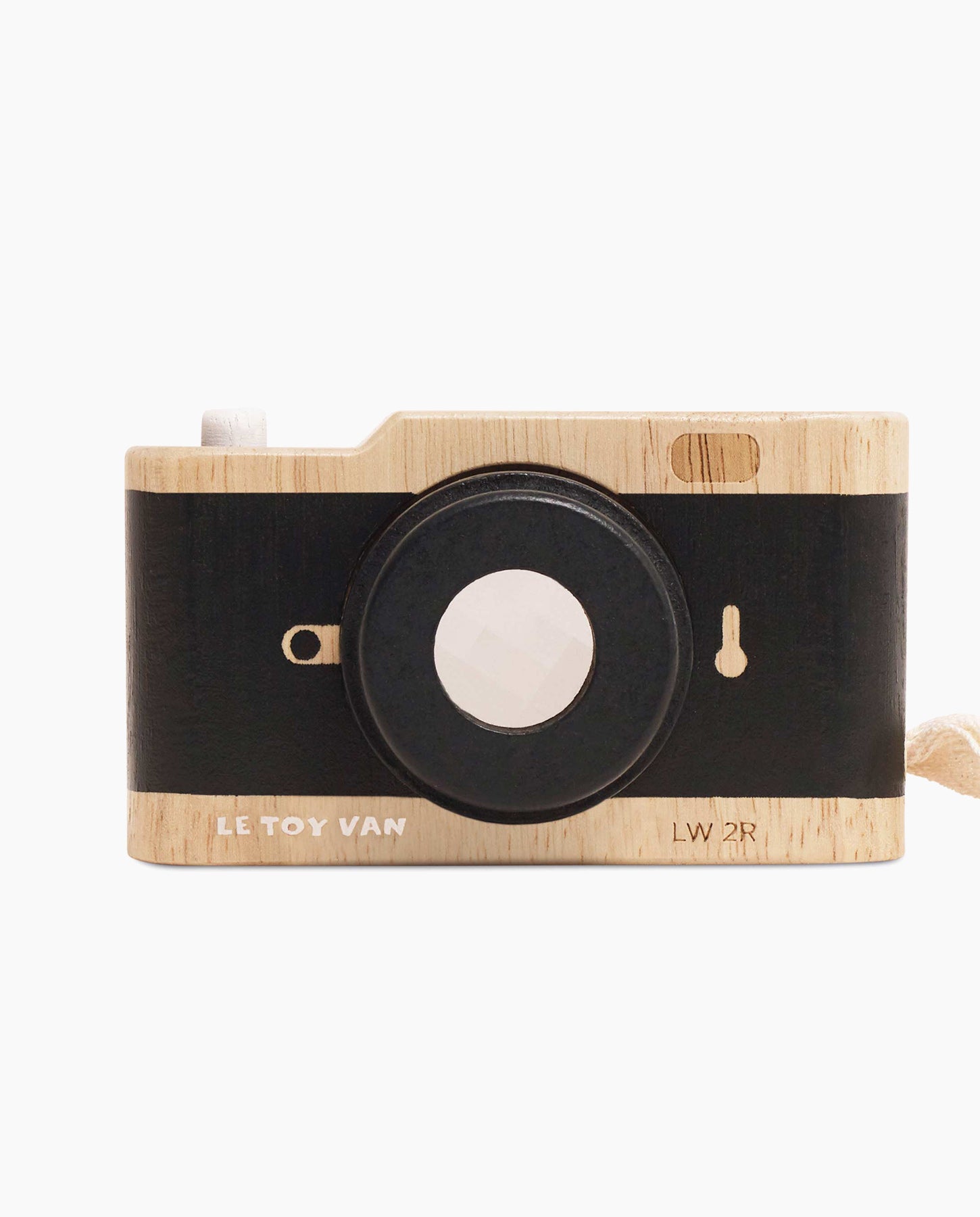 Aparat foto din lemn, Le Toy Van, negru, 3 ani+