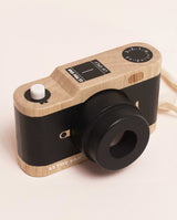 Aparat foto din lemn, Le Toy Van, negru, 3 ani+