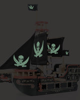 Jucarie din lemn, Le Toy Van, corabia piratilor, neagra