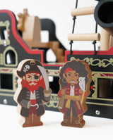 Jucarie din lemn, Le Toy Van, corabia piratilor, neagra
