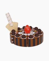 Tort cu ciocolata, Le Toy Van, din lemn, 3 ani+ - Elcokids
