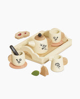 Set pentru ceai, Le Toy Van, 12 piese, din lemn, 3 ani+