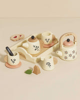 Set pentru ceai, Le Toy Van, 12 piese, din lemn, 3 ani+