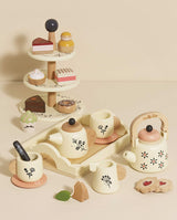 Set pentru ceai, Le Toy Van, 12 piese, din lemn, 3 ani+