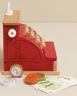 Casa de marcat, Le Toy Van, rosie, din lemn, 3 ani+