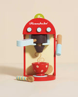 Expresor de cafea, Le Toy van, din lemn, cu canita