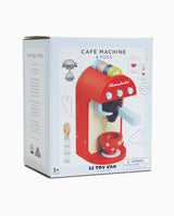 Expresor de cafea, Le Toy van, din lemn, cu canita