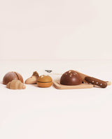 Set produse de patiserie, Le Toy Van, 12 piese, din lemn, 3 ani+