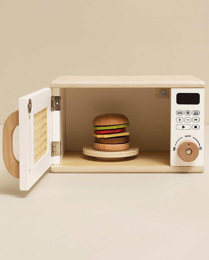 Cuptor cu microunde, Le Toy Van, din lemn, 3 ani+
