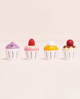 Set briose din lemn, Le Toy Van, 4 bucati, 3 ani+