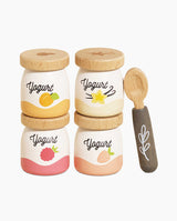 Set iaurt din lemn, Le Toy Van, 5 piese, 3 ani+