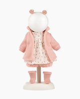 Imbracaminte Llorens, Papusi 33 cm, cu rochita crem, 5 piese