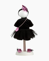 Imbracaminte Llorens, Papusi 35 cm, fustita neagra din tull, 6 piese