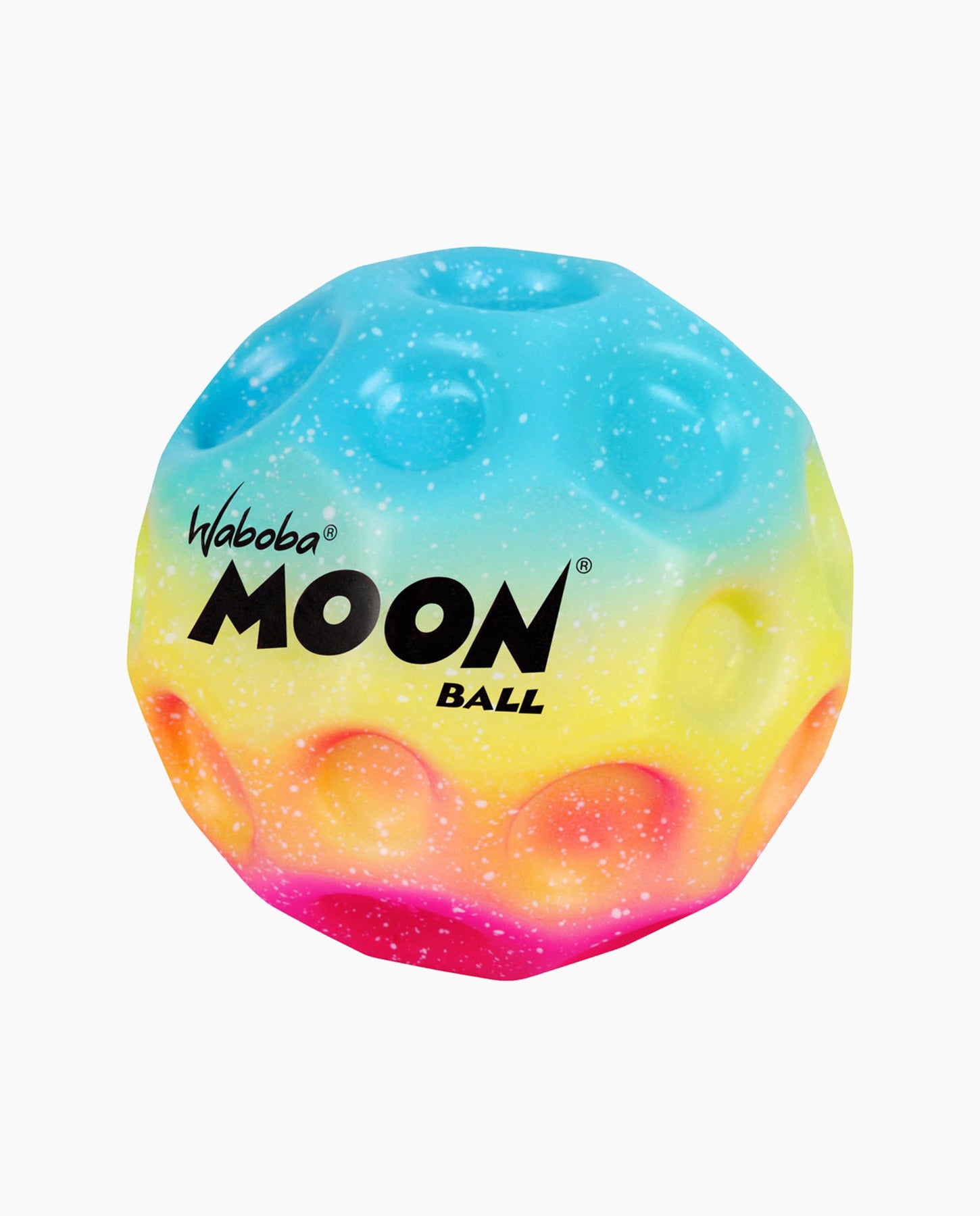 Minge pentru joaca, Waboba Moon, Rainbow, 63 mm